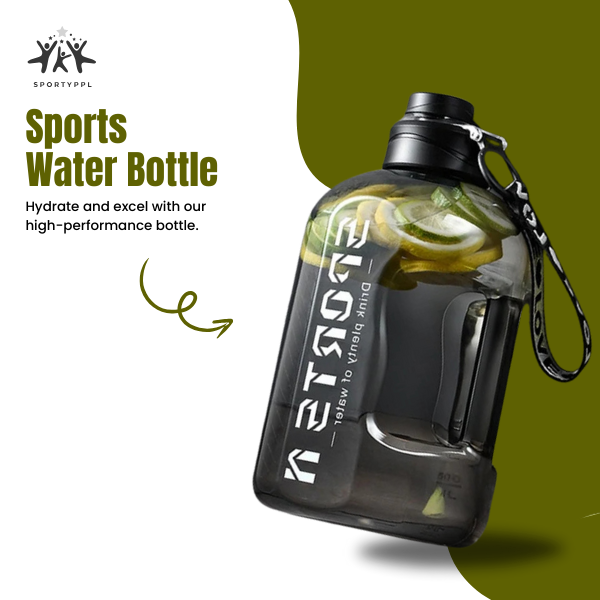 Large Capacity Sports Water Bottle - 1.7L/2.7L