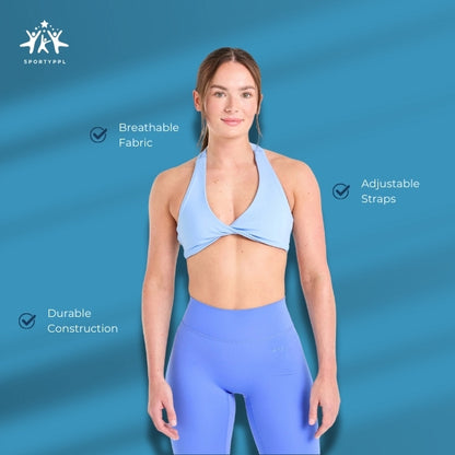 Women's High Waist Scrunch Butt Yoga Tops | Fitness & Running Sports Bras