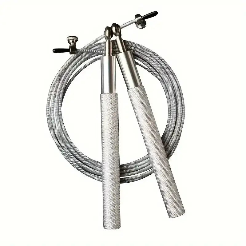 Corde à Sauter Speed/Skipping – Poignées En Aluminium De Qualité, Poids Amovibles, Mécanisme De Verrouillage, Pour Cardio Et Boxe
